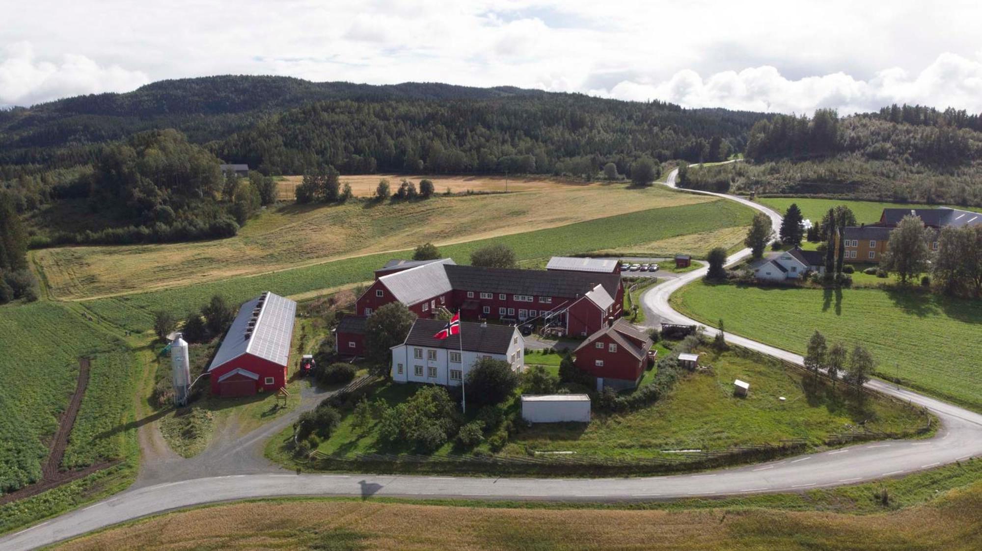 Munkeby Herberge Левангер Экстерьер фото